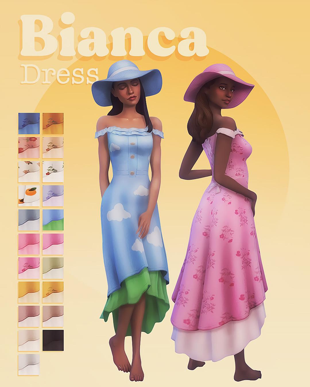 Скриншот мода Платье Bianca